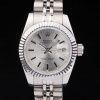 Rolex Datejust Automatic Women Silver Dial With Steel Strap