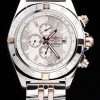 Breitling Chronomat Automatic Men White Dial In Steel