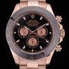 Rolex Daytona 116515LN Automatic Men Black Dial And Ceramic tachymeter bezel In Rose Gold