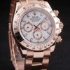 Rolex Daytona 116505 Automatic Men Watch White Dial In Rose Gold