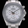 Rolex Daytona Automatic Men Watch White Dial In Steel