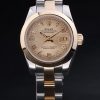 Rolex Lady-Datejust 28MM Automatic Yellow Gold And Steel Champagne Dial