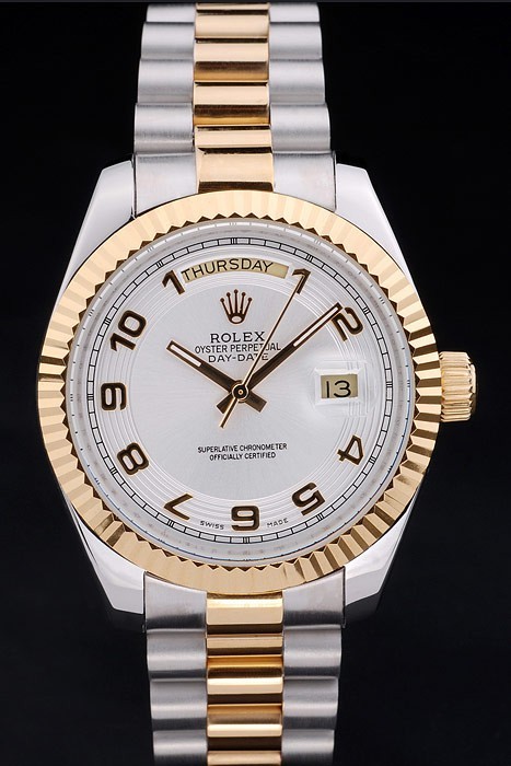Two tone rolex president hotsell
